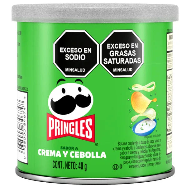 PRINGLES CREMA CEBOLLA 40GR TR