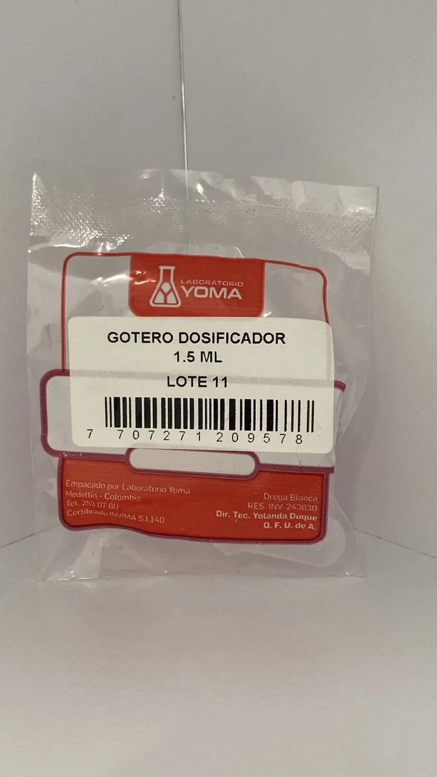 GOTERO DOSIFICADOR 1.5ML