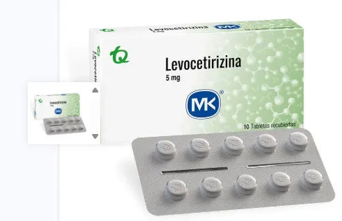 LEVOCETIRIZINA 5 MG X 10 TB MK