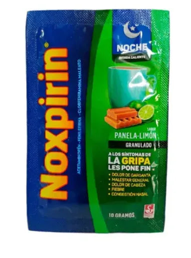 NOXPIRIN NOCHE SOBRE PANELA