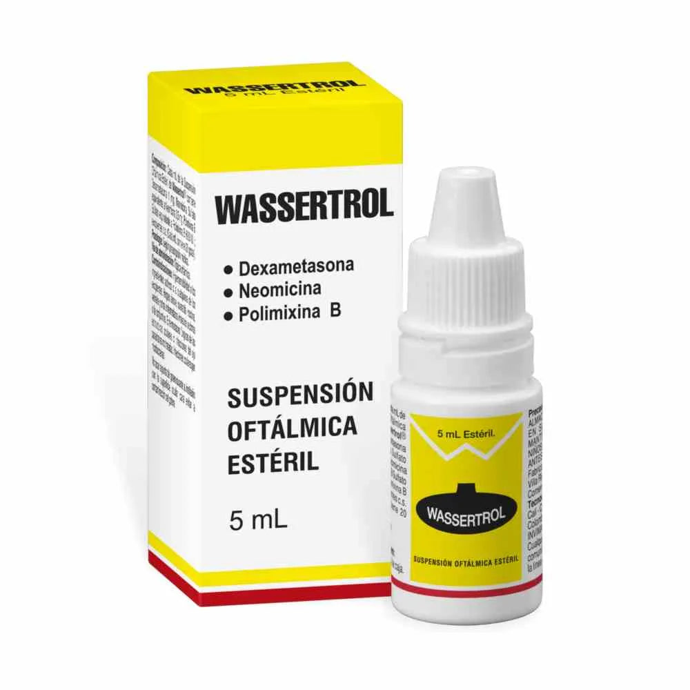 WASSERTROL SUSP. OFT. 5 ML.