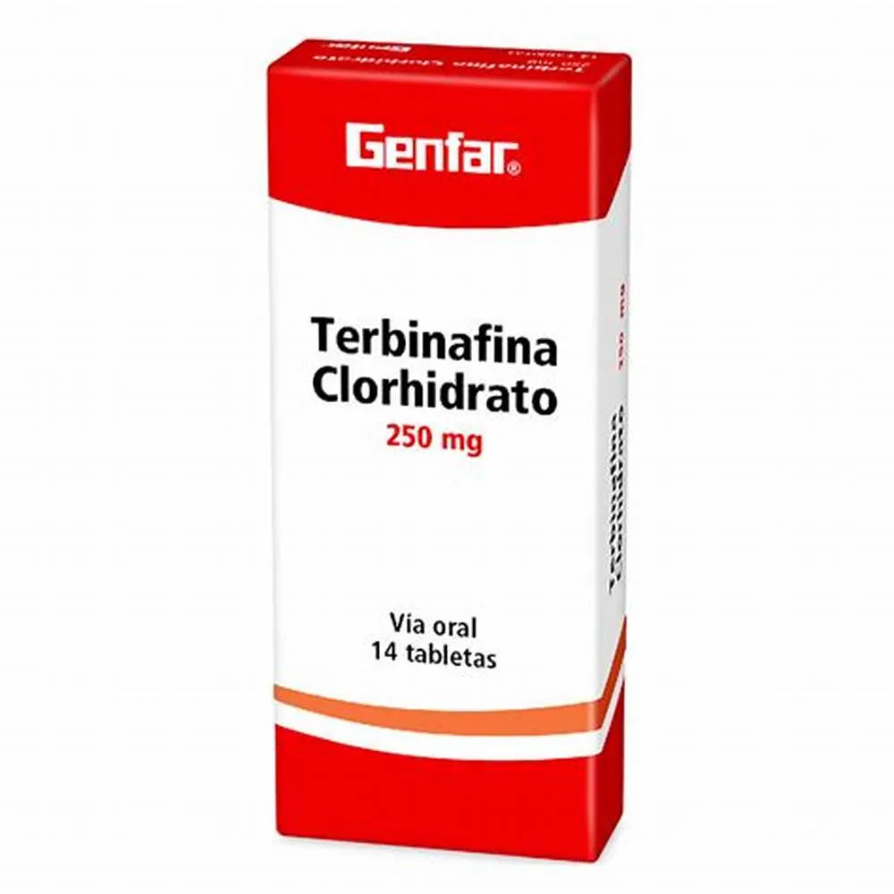 TERBINAFINA GF 250 MG X 14 TBS
