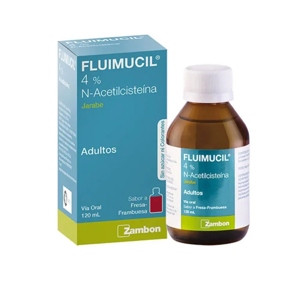 FLUIMUCIL 4% JARABE X 120 ML