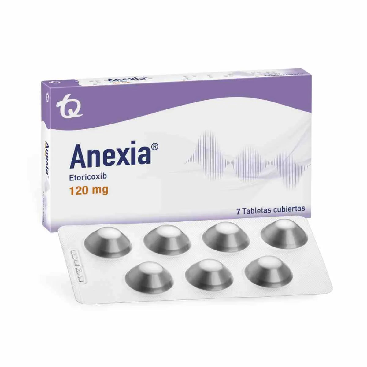 ANEXIA 120 MG X 7 TAB