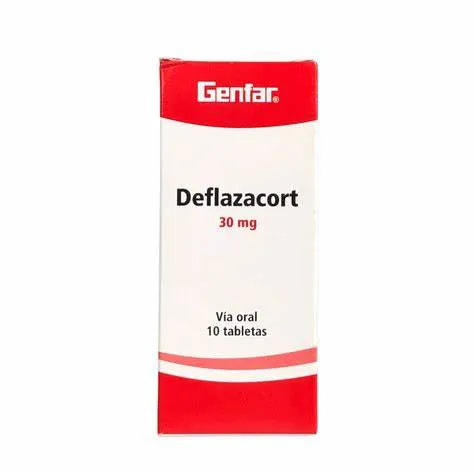 DEFLAZACORT 30 MG X 10 TBS GF