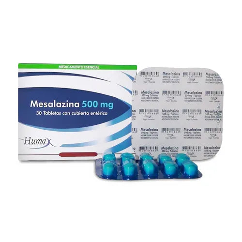 MESALAZINA 500MG 30 TBS