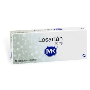 LOSARTAN 50 MG X 30 TBS MK