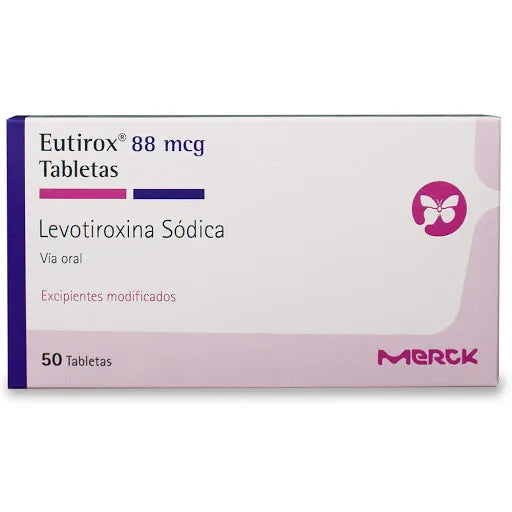 EUTIROX 88 MG X 50 TBS
