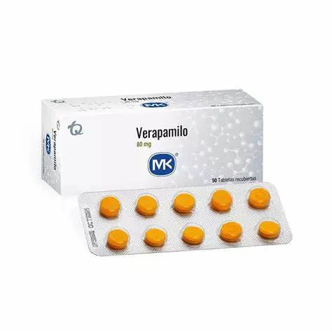 VERAPAMILO MK 80MG 50TBS