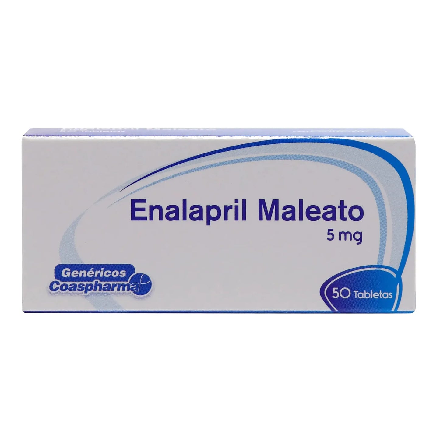 ENALAPRIL 5 MG 50 TABLETAS COA