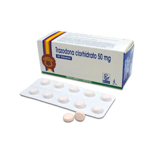 TRAZODONA 50 MG X10TAB RECIP