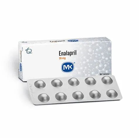 ENALAPRIL 20MG MK CAJA X 30 TB
