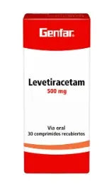LEVETIRACETAM 500 MG X 30 TAB
