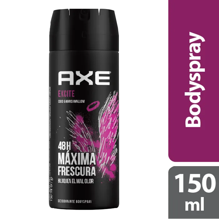 DTE AXE BODYE SPRAY EXCITE 15ML