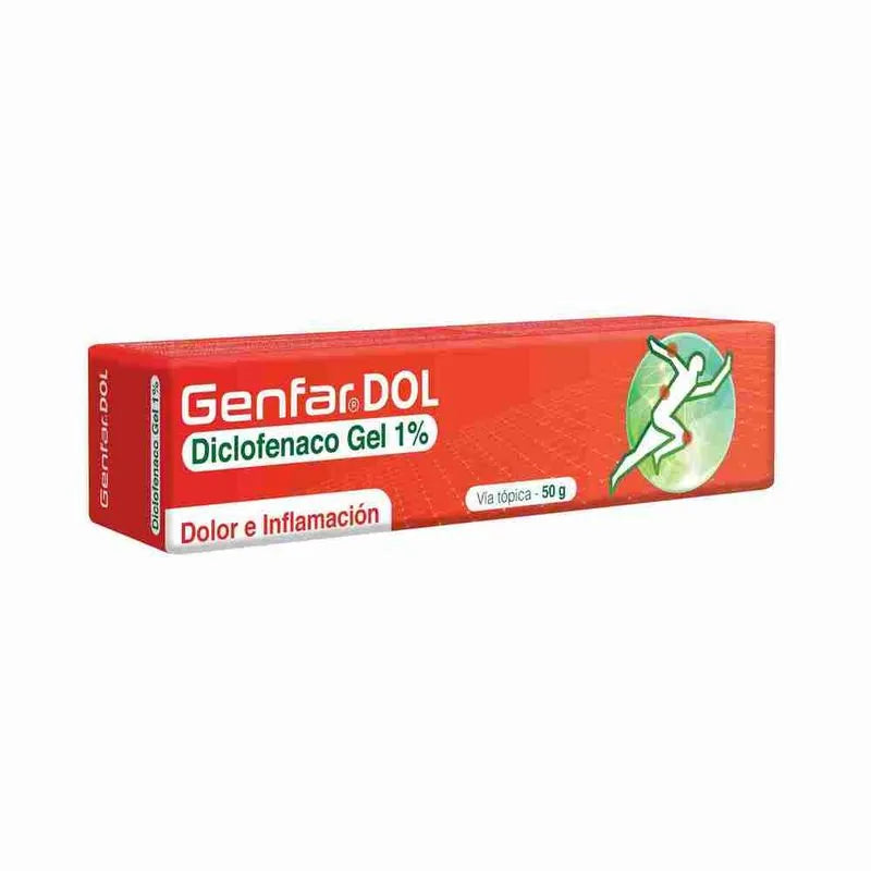 GENFARDOL DICLOFENACO 1% GEL 50 GR