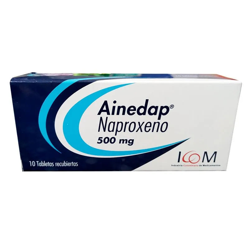 AINEDAP NAPROXENO 500 MG 10 TAB ICOM