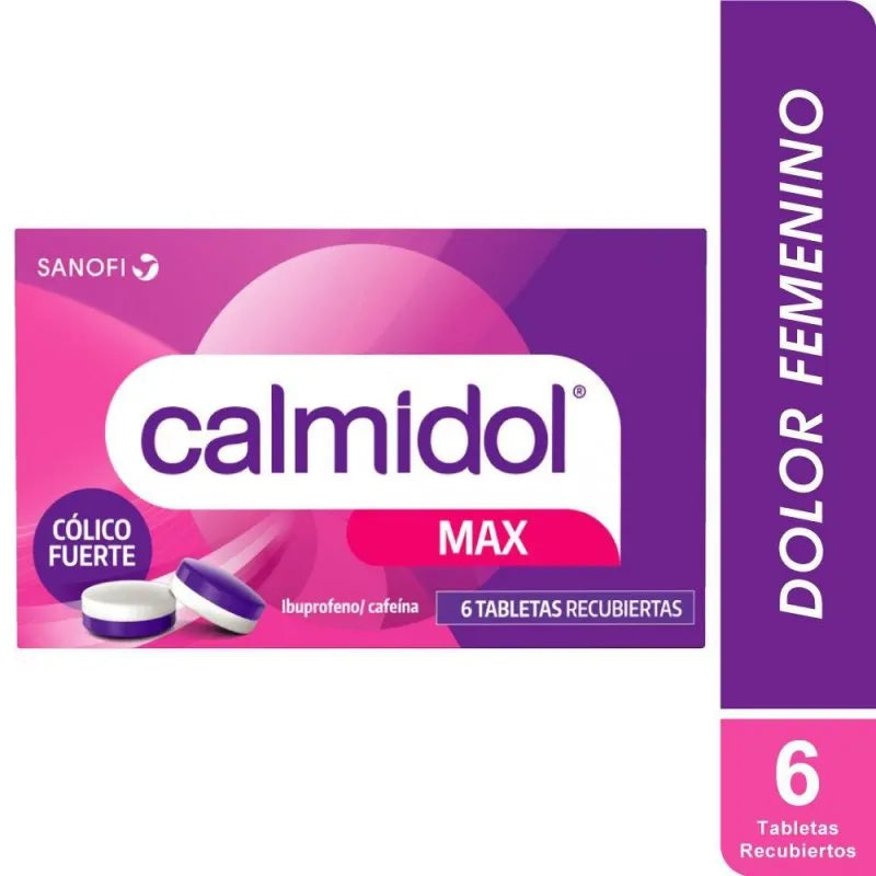 CALMIDOL MAX 6 TBS