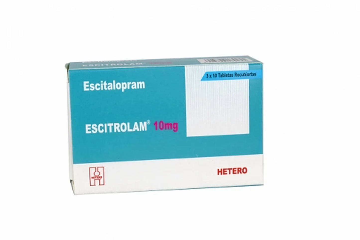 ESCITALOPRAM 10MG 30 TBS ESCITAL