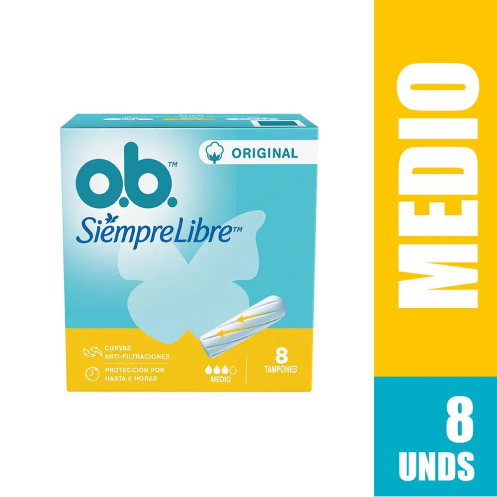 TAMPONES OB MEDIO DIGITAL 8 UND