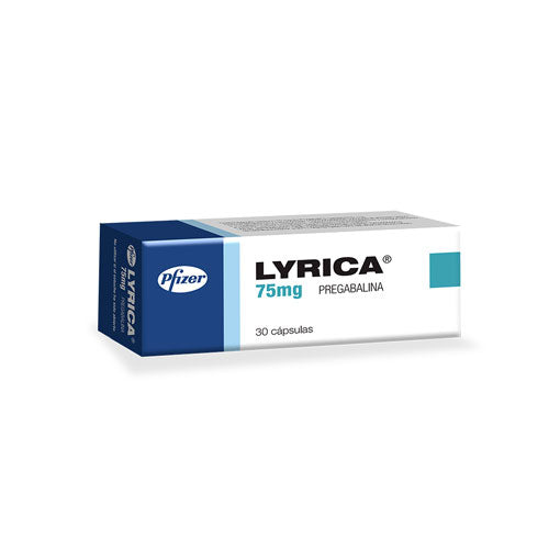 LYRICA 75 MG X 30 CAPSULAS