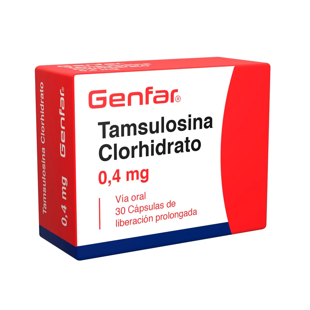 TAMSULOSINA CLOR 0.4 MG 30 CPS GENFAR