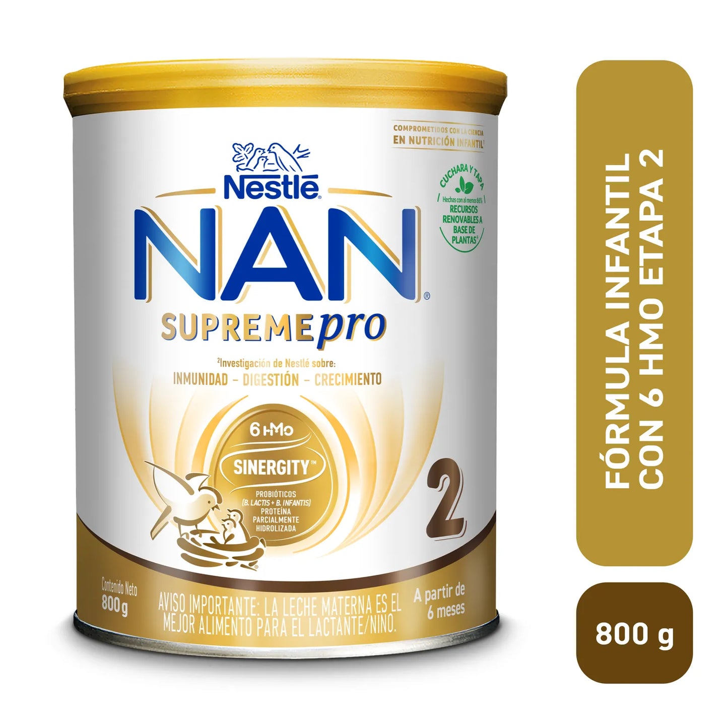 NAN 3 SUPREME PRO HMO LATA 800 GR