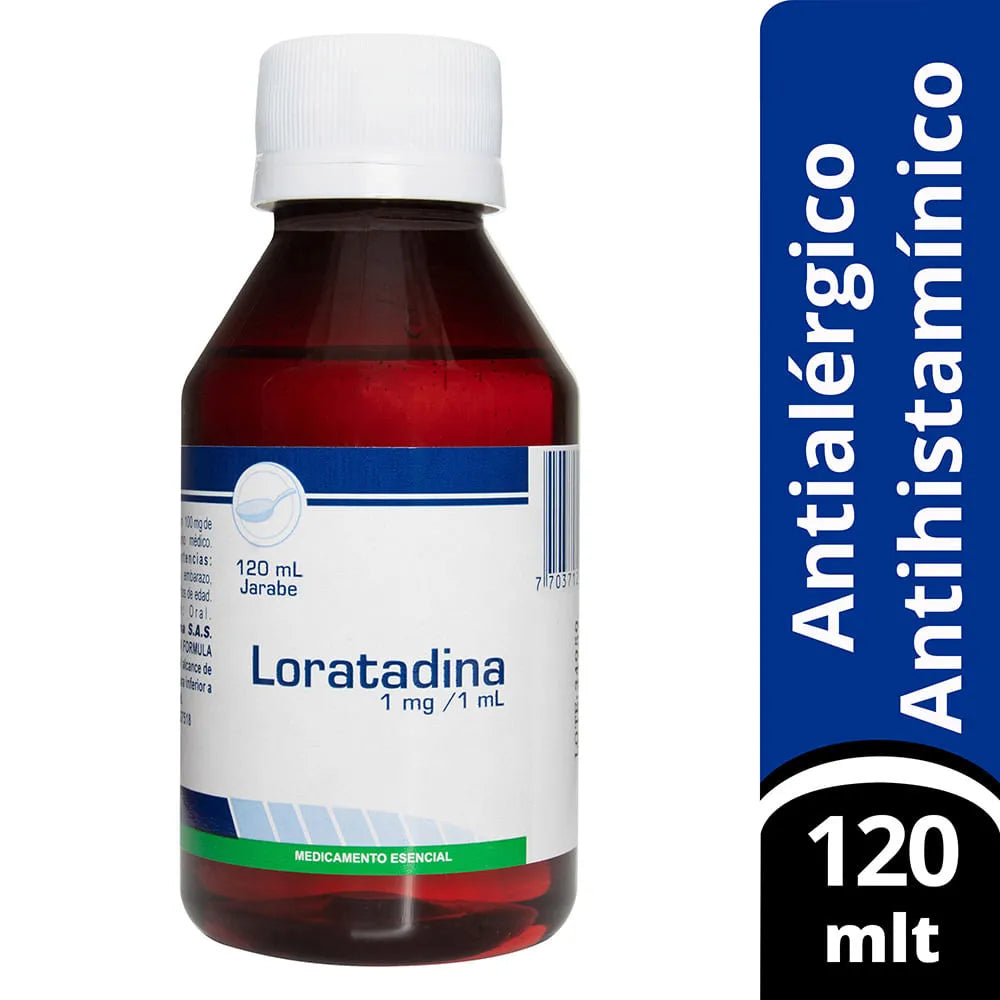 LORATADINA JAR X 120 ML COAS