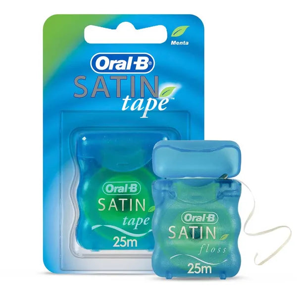 CINTA DENTAL ORAL B SATIN TAPE MENTA 25M