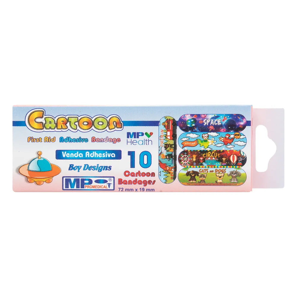 CURAS ADHESIVAS NIÑO 10 UND CA