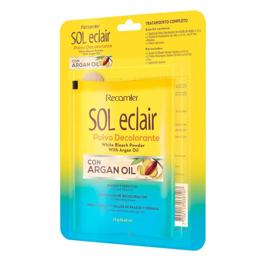 KIT SOLECLAIR POLVO DECO.ARGAN OIL 12 GR