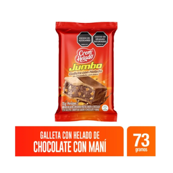 GALLETA CON HELADO JUMBO 73G