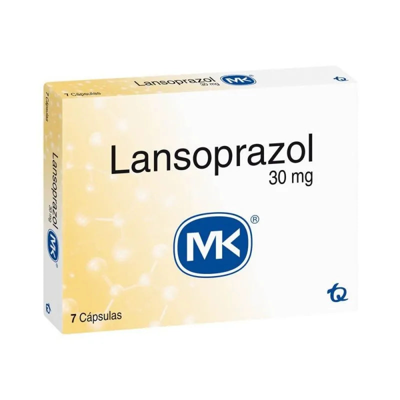 LANSOPRAZOL 30 MG 7 CAP MK
