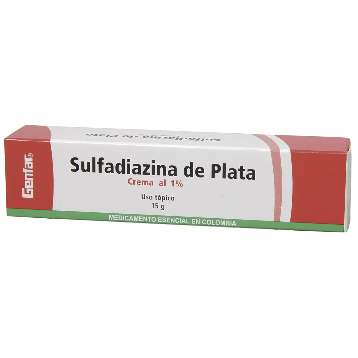 SULFADIAZINA DE PLATA 1% 15GR
