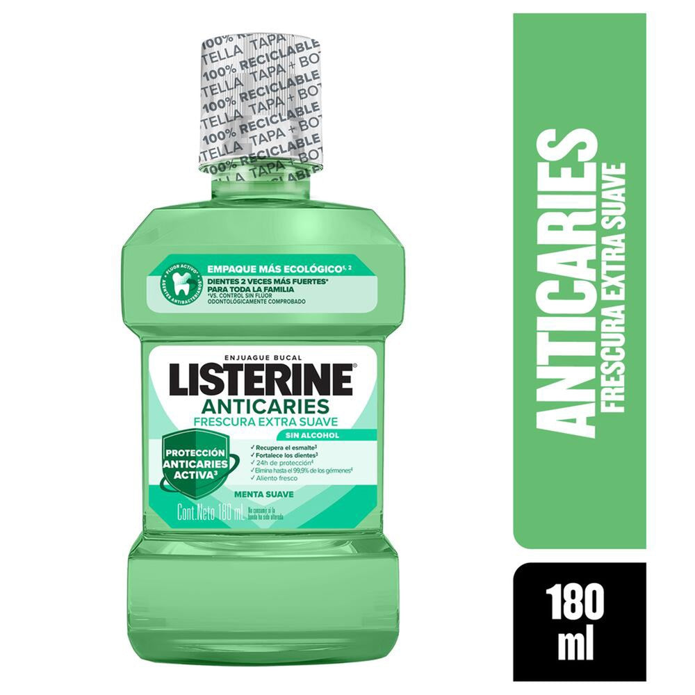 LISTERINE ANTICARIES ZERO 180