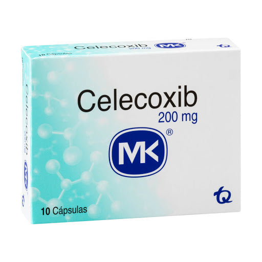 CELECOXIB 200 MG 10 CAPSULAS MK