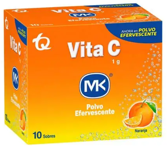 VITA C EFERVESCENTE 10 TBS