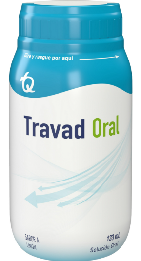 TRAVAD ORAL LIMON 133 ML.