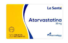ATORVASTATINA 10 MG 30 TBS LS