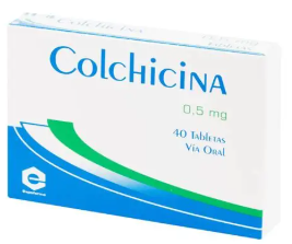 COLCHICINA 0.5 MG 40 TBS