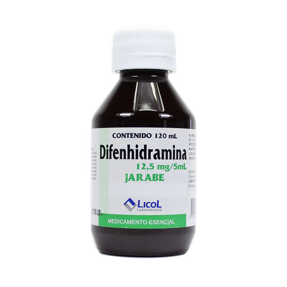 DIFENHIDRAMINA JARABE 120ML
