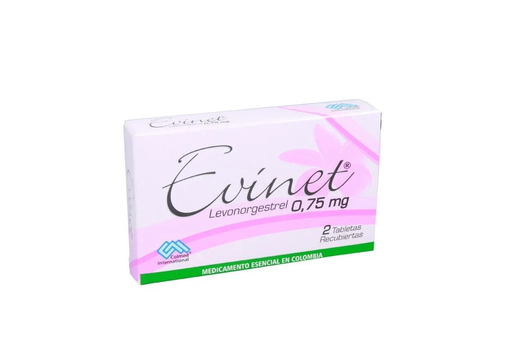 EVINET 0,75 MG X 2 TBS