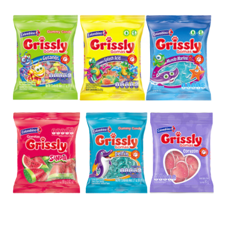 GOMAS GRISSLY SURTIDA