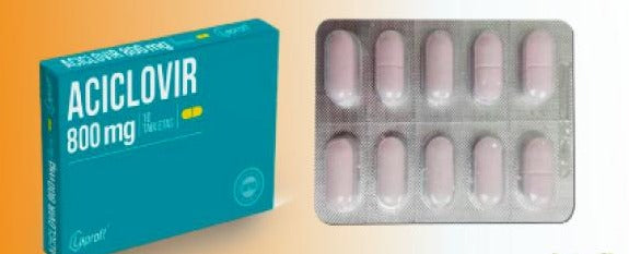 ACICLOVIR 800 MG X 10 TBS LP