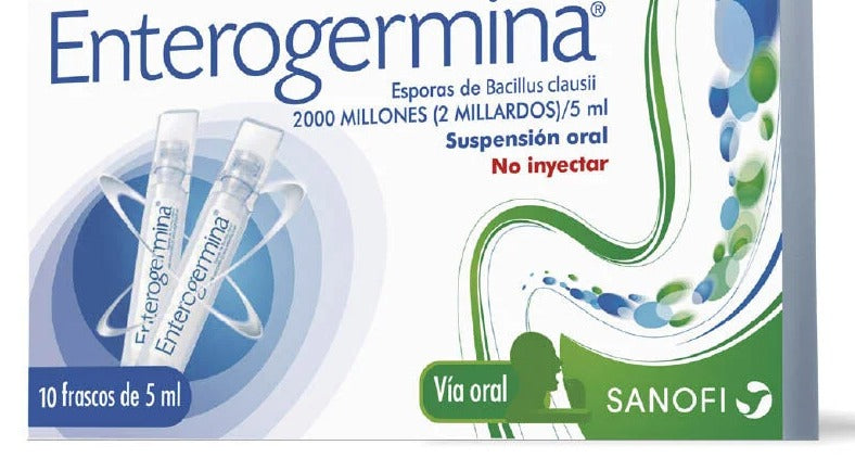 ENTEROGERMINA X 10 FRASCO