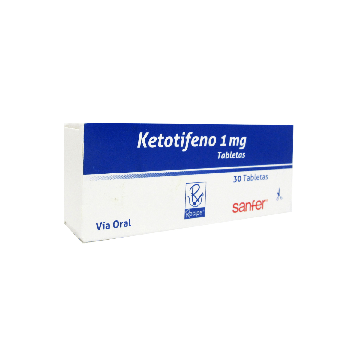 KETOTIFENO 1MG 30 TAB