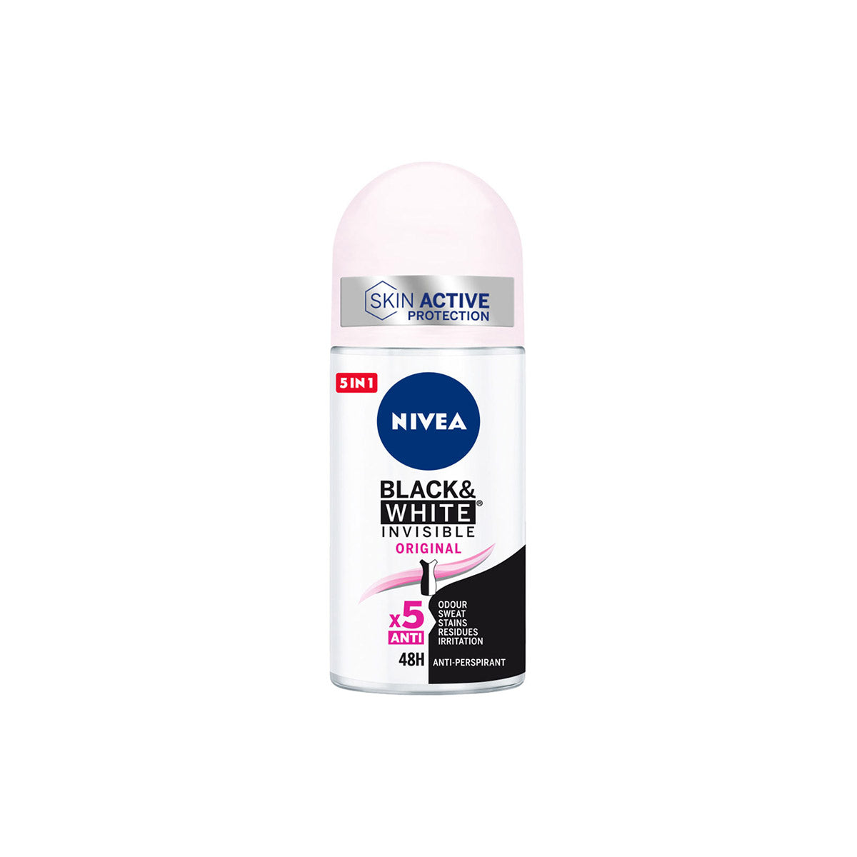 NIVEA DTE ROL BLA&WHITE 50ML M