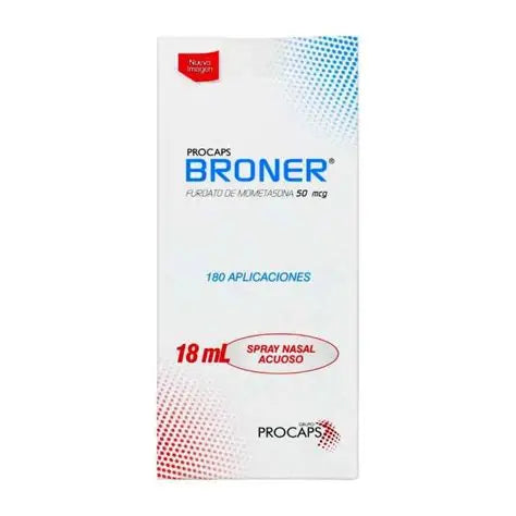 BRONER 0.50 MG INHALADOR 18ML