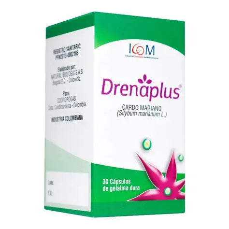 DRENAPLUS SILIMARINA X 30 CAPSULA BLANDA