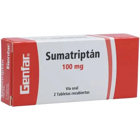SUMATRIPTAN 100MG 2 TBS