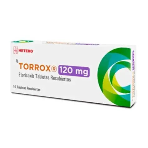 TORROX ETORICOXIB 120 MG X 10 TAB